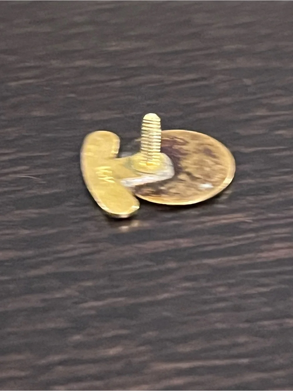 VINTAGE 10K Gold Serb National Federation 50 Years Lapel Pin Enamel Badge